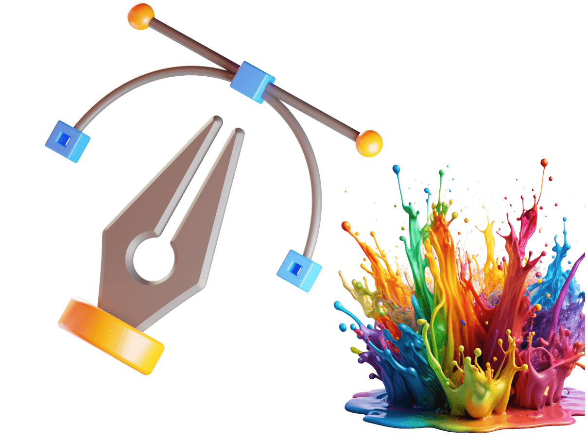 Digital art and graphic design